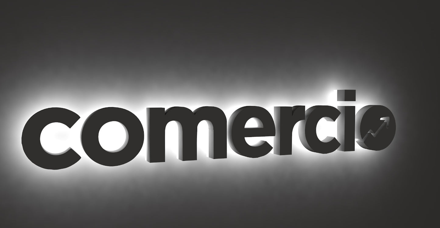 Custom Business Channel Letter Sign | 1-Year Warranty