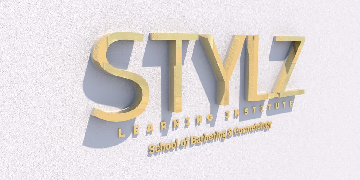 Custom Business Sign for "STYLZ" | 1-Year Warranty