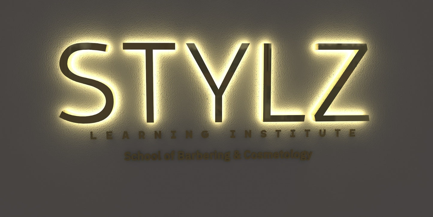 Custom Business Sign for "STYLZ" | 1-Year Warranty