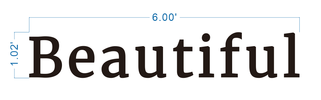 Custom Business Non-illuminated 3D Channel Letters | 1-Year Warranty