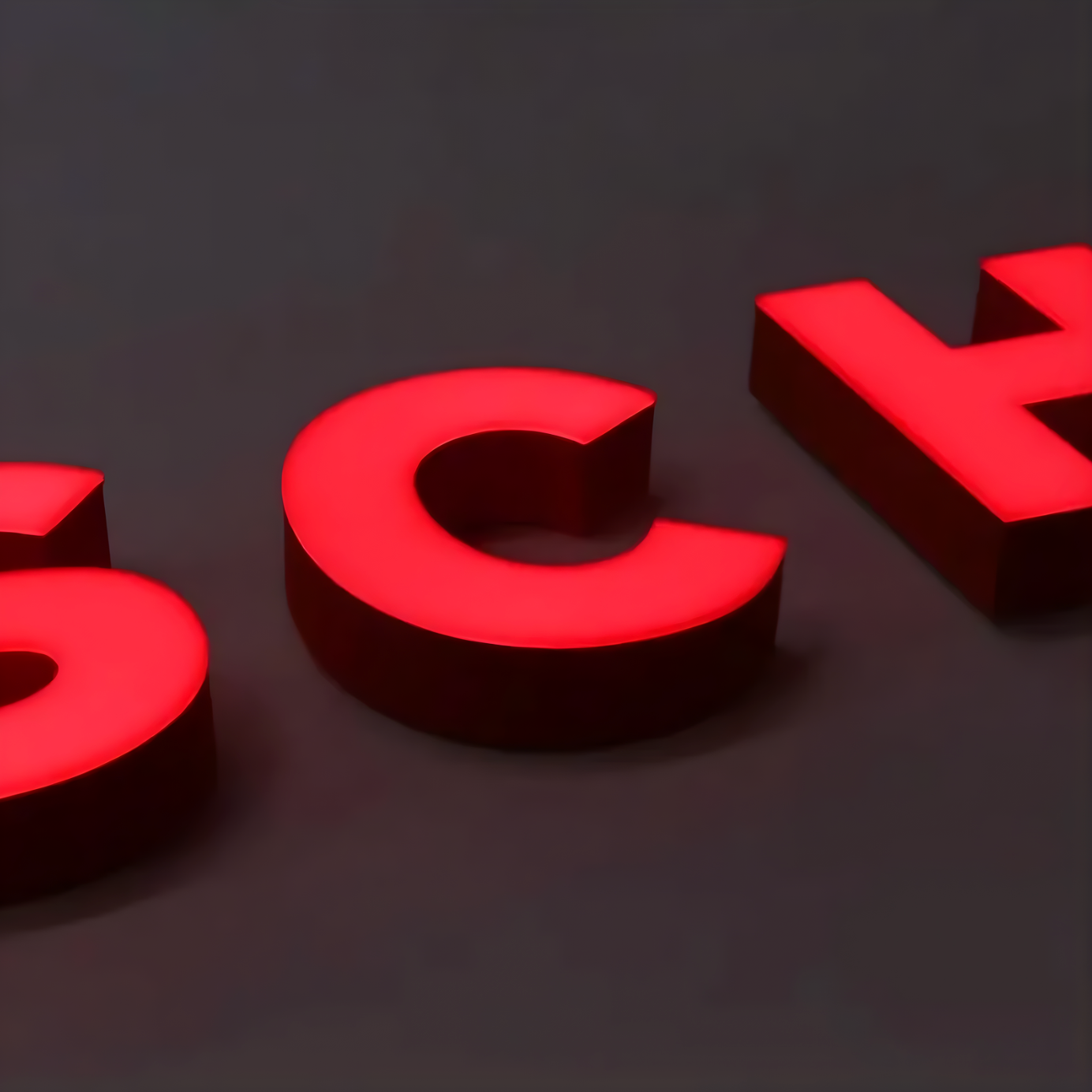 Trimless Front-lit Channel Letters