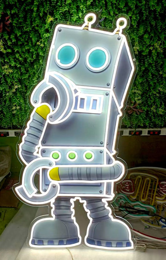 Custom LED Neon sign with vibrant colors for weddings