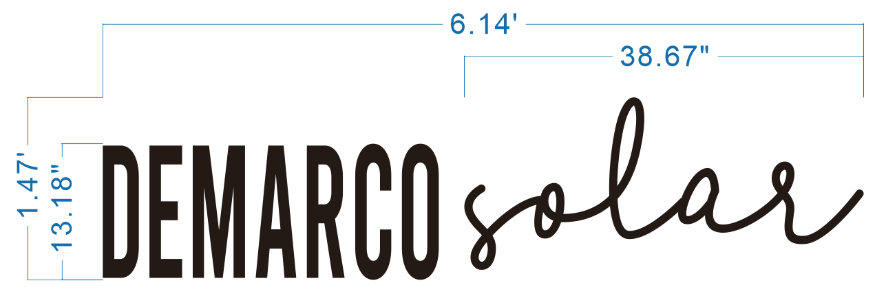 Custom Halo-lit Business Sign | 3-Year Warranty