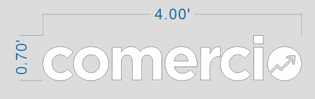 Custom Business Channel Letter Sign | 1-Year Warranty