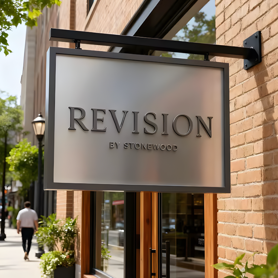 Flat-cut Hanging Blade Sign