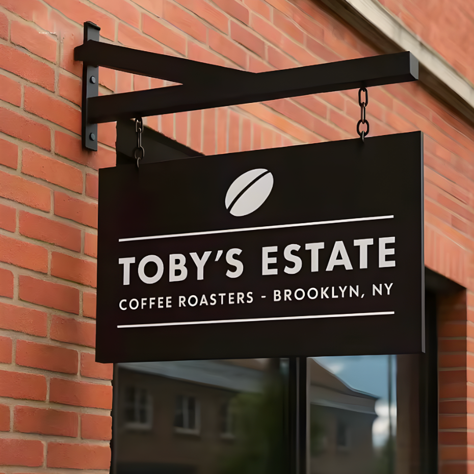 Flat-cut Hanging Blade Sign