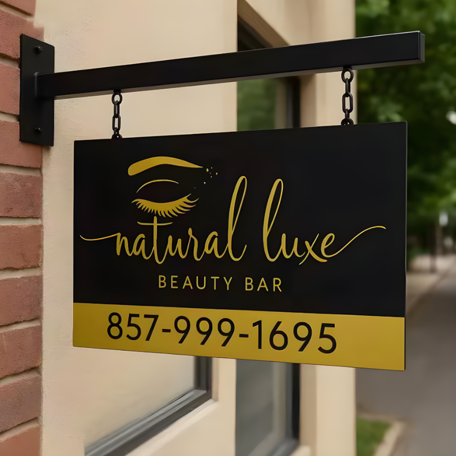 Flat-cut Hanging Blade Sign
