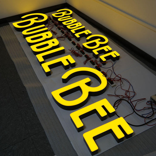 Custom Front-lit Channel Letters