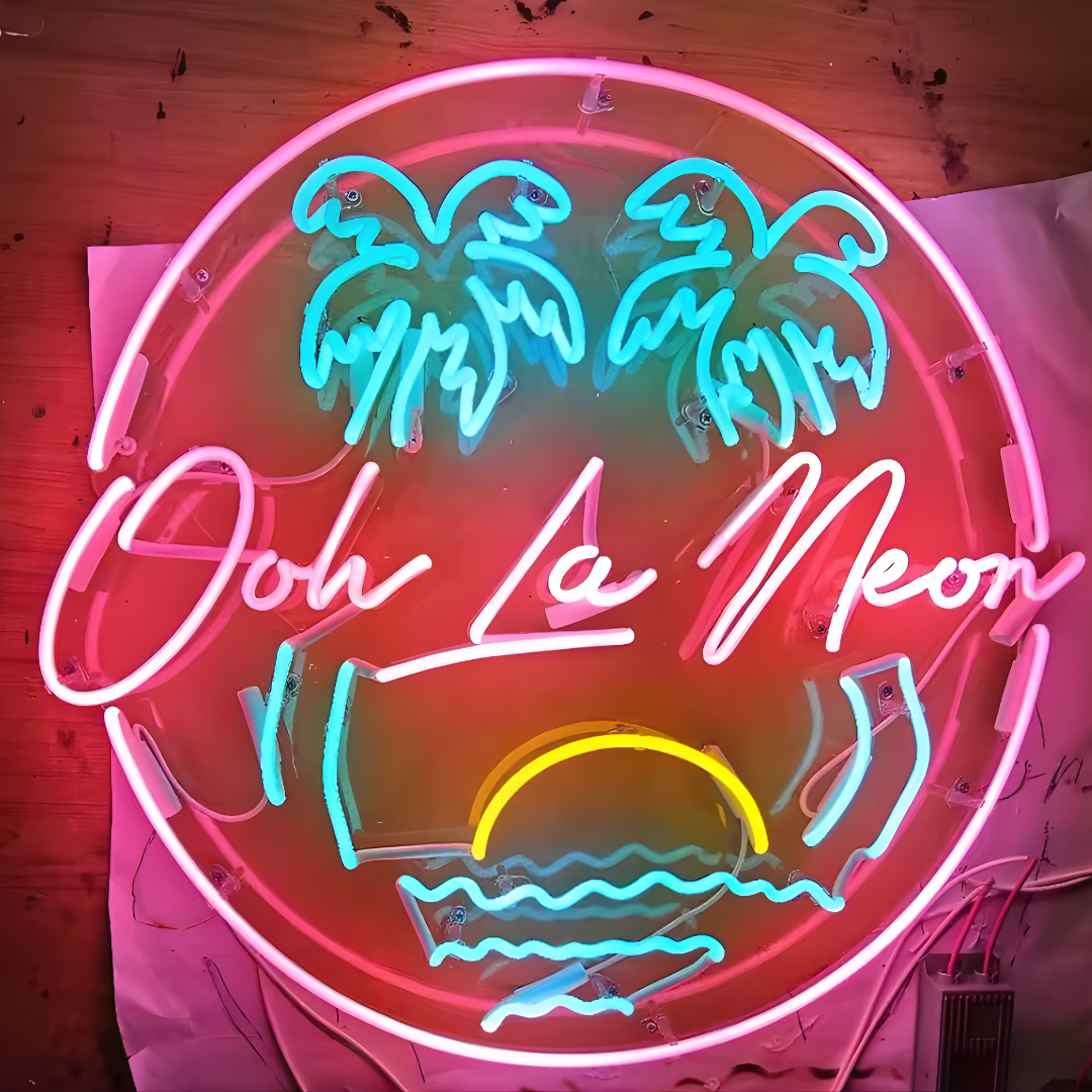 Glass Neon Sign