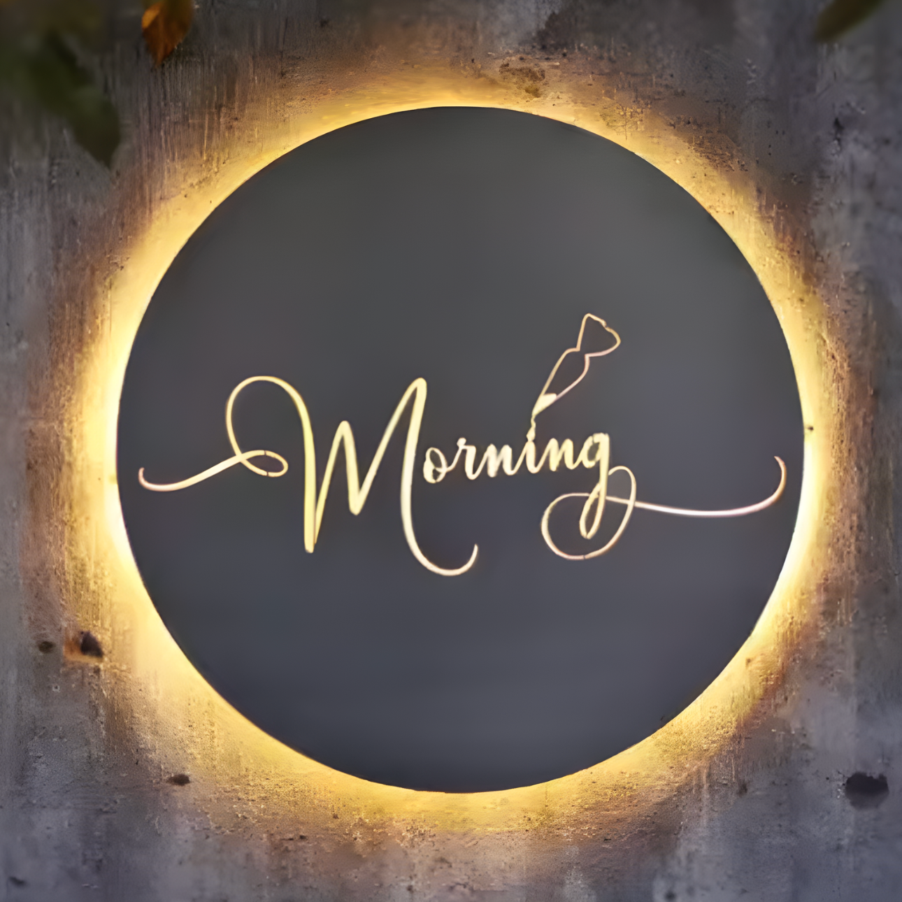 Versatile hollow-out LED lightbox for logos, icons, and branding
