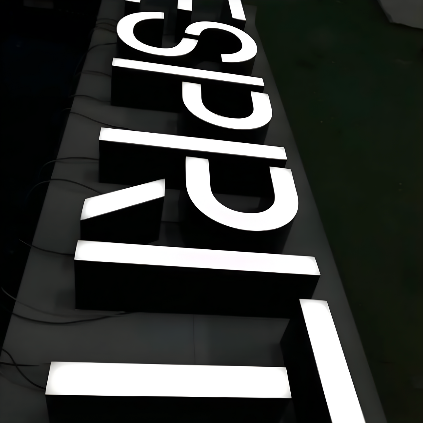 Trimless Front-lit Channel Letters