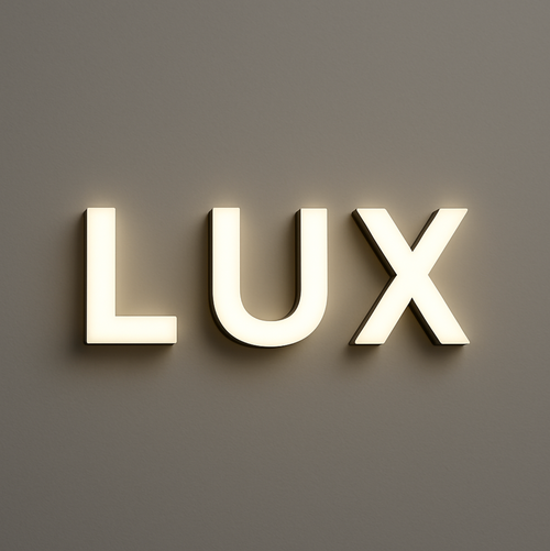 Trimless Front-lit Signs