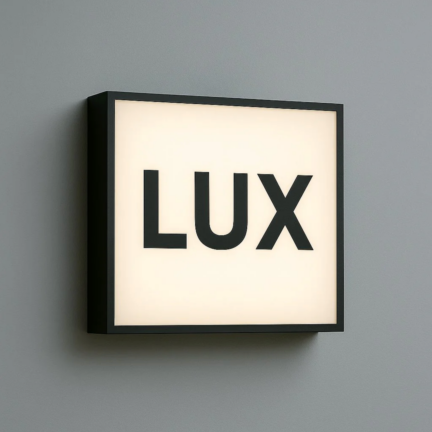 Trim-cap Front-lit Lightbox