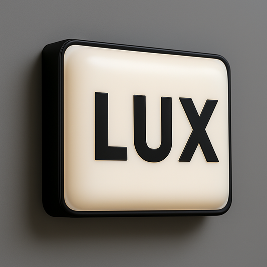 Trim-cap Front-lit Lightbox