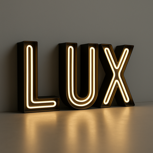 Modern Marquee Letters