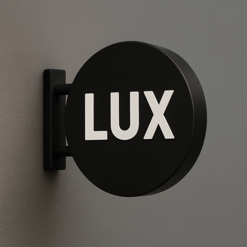 Non-illuminated Blade Sign