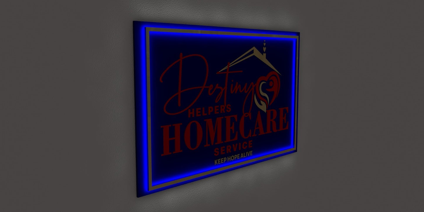 Custom Business Sign for Regina | (Destiny Home Care)