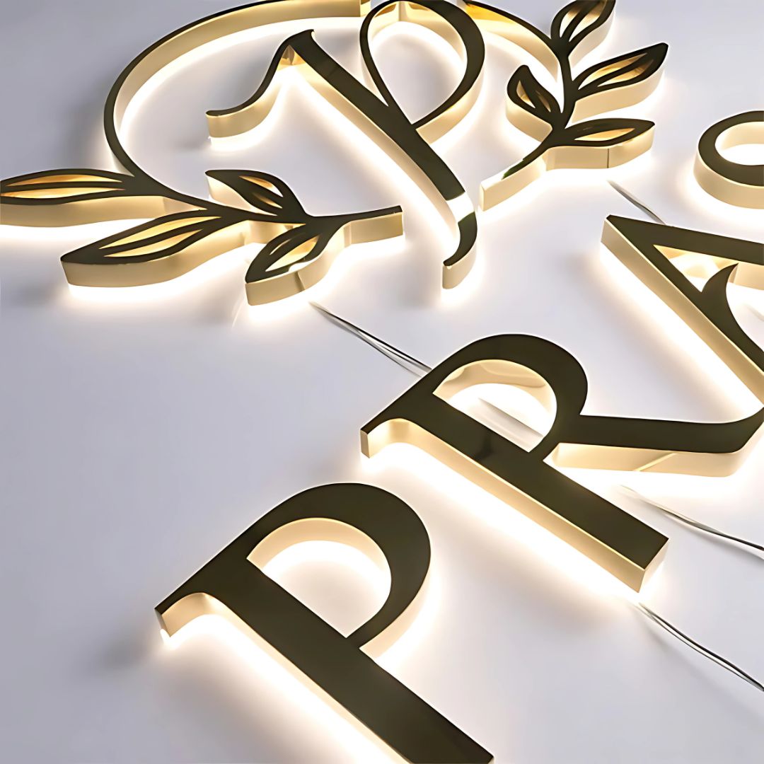 Custom Business Sign – Backlit LED Channel Letters Made to Order