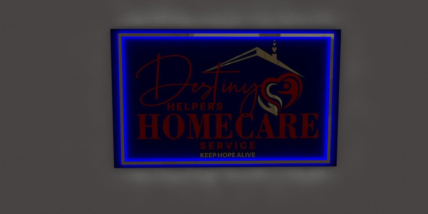 Custom Business Sign for Regina | (Destiny Home Care)