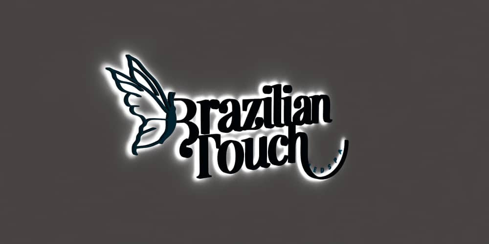 Custom Business Signs for Tanya (Brazilian Touch) Blade Sign + BackLit Channel Letters