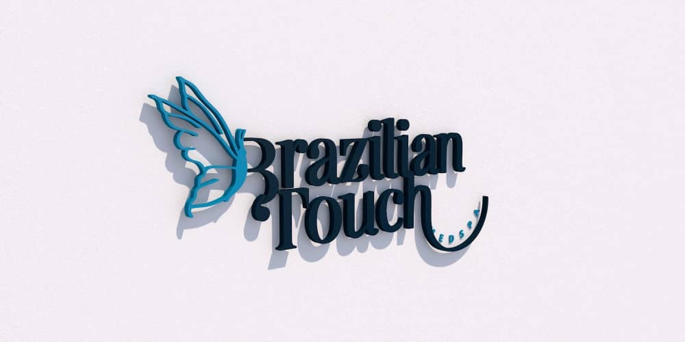 Custom Business Signs for Tanya (Brazilian Touch) Blade Sign + BackLit Channel Letters