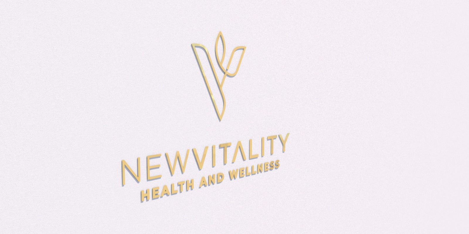 Custom Business Sign for New Vitality