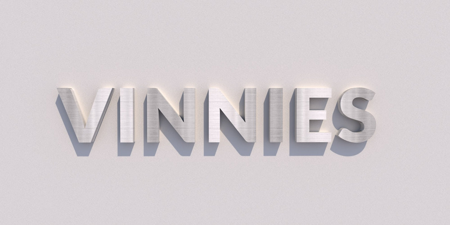 Custom Business Sign for Vinnies