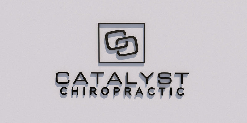 Custom Business Sign for Catalyst Chiropractic