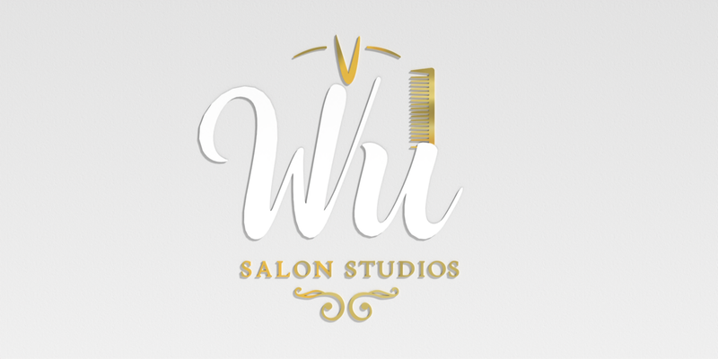 Custom Business Sign for Wu Salon Studios
