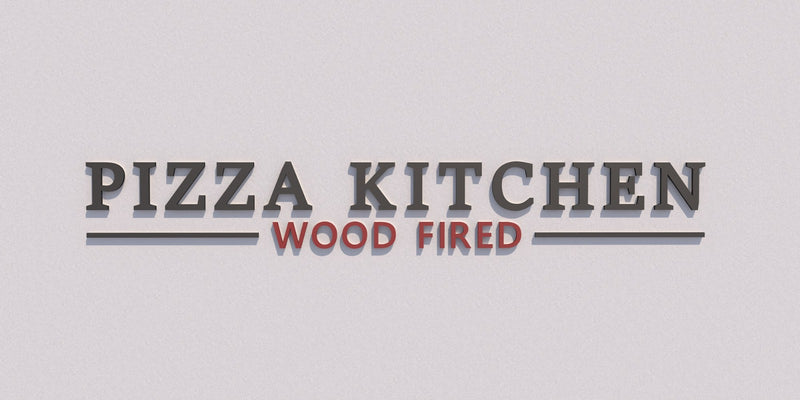 Custom Business Sign for Pizza Kitchen