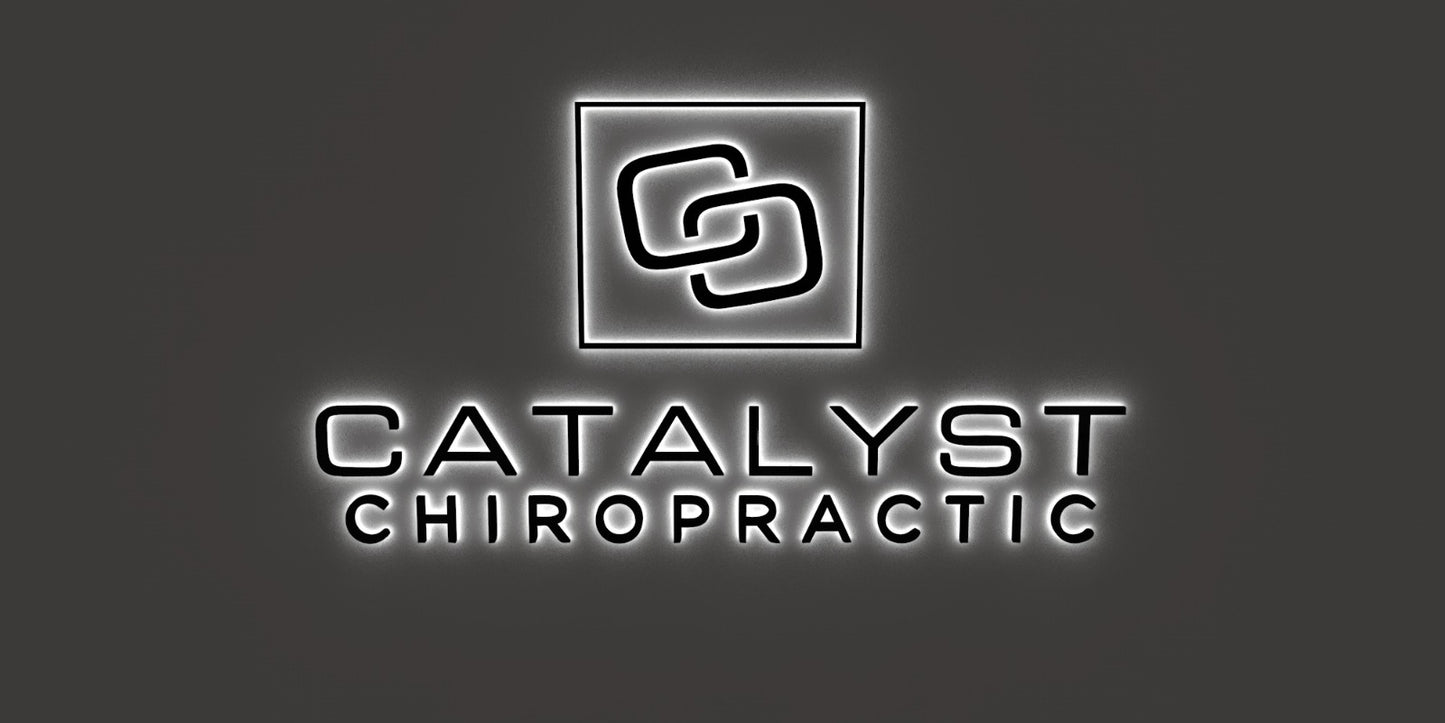 Custom Business Sign for Catalyst Chiropractic