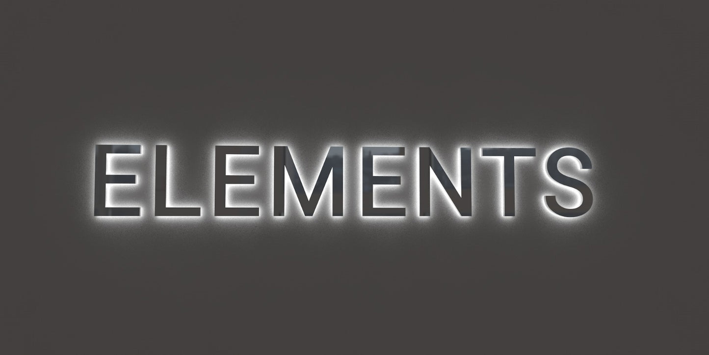 Custom Business Sign for Elements