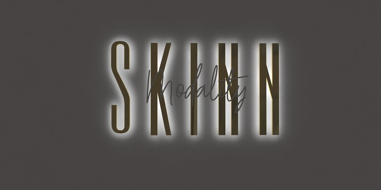 Custom Business Sign for Skinn Modality