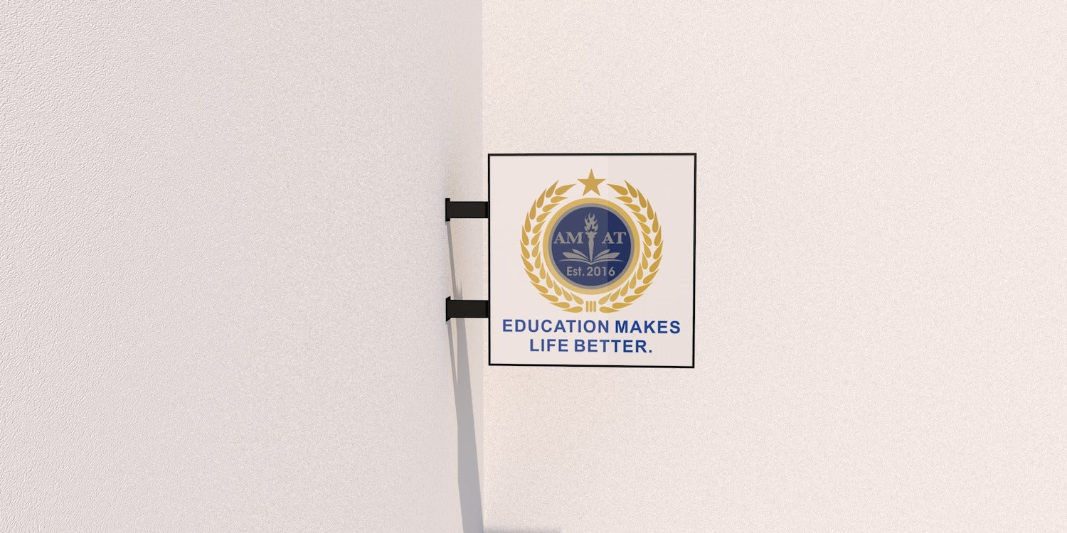 Custom Business Sign for Austin Medical Assistant Training