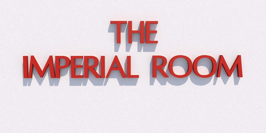 Custom Business Sign for "The Imperial Room" | 1-Year Warranty