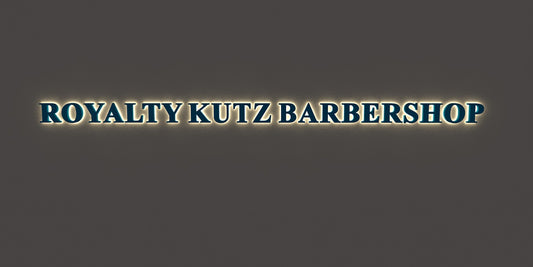 Custom Business Sign for Royalty Kutz | 3-Year Warranty