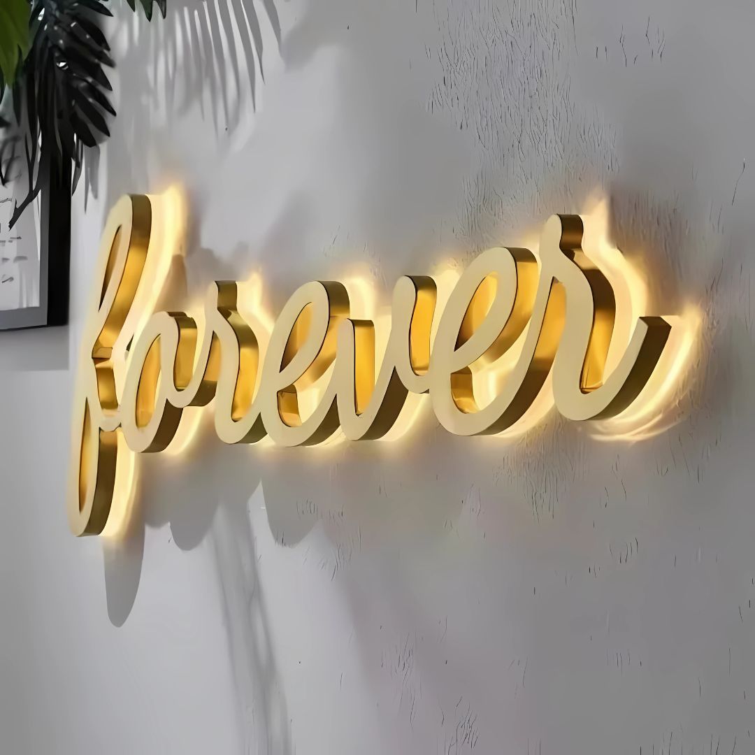 Backlit Signs for Business, Custom Logo Signs with Lights - Made to Order
