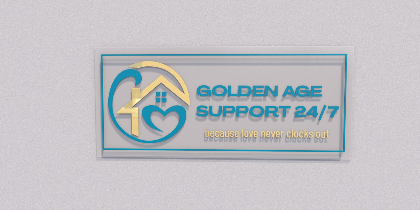 Custom Business Sign for Deqa - Golden Age Support