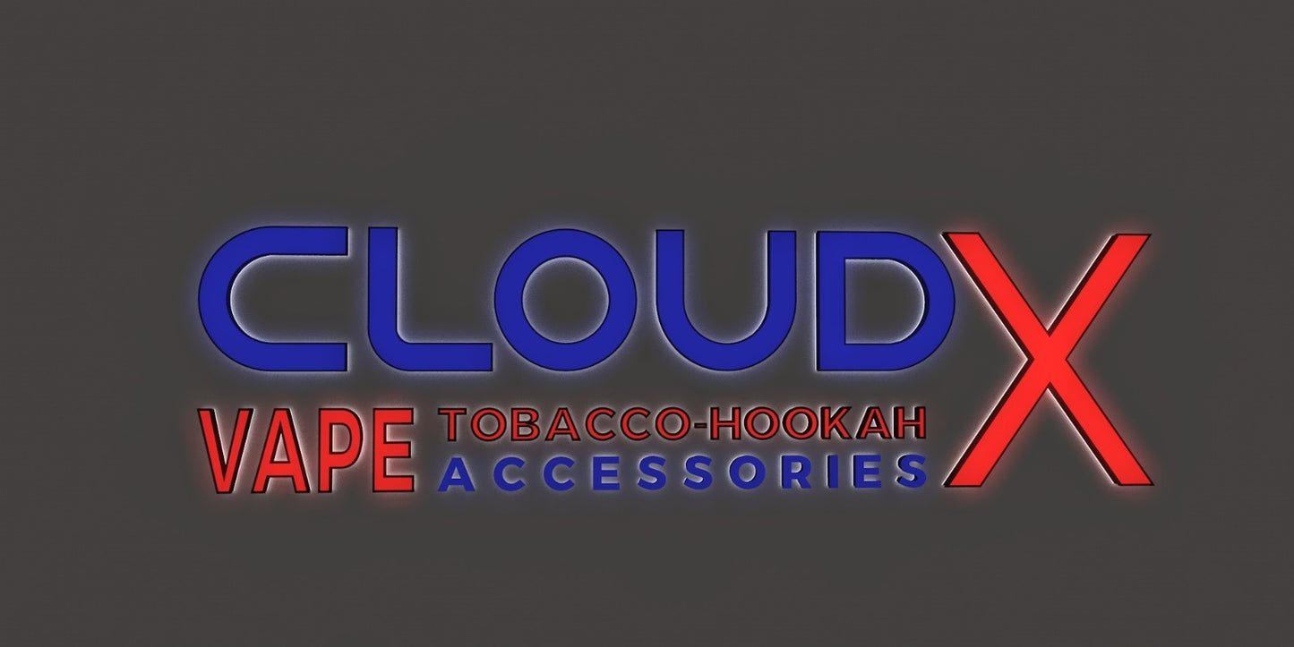 Custom Business Sign for (Cloud X) - Quantity 2