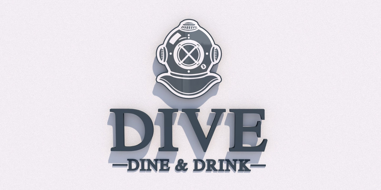 Custom Business Sign for Nicole (DIVE)