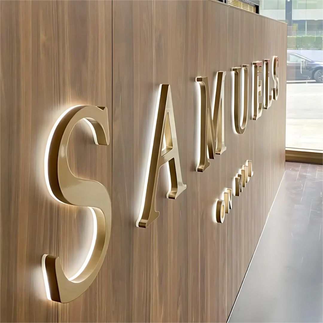 Custom Light Up Business Sign – Made to Order