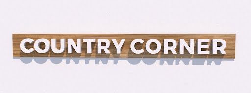 Custom Business Sign (COUNTRY CORNER)