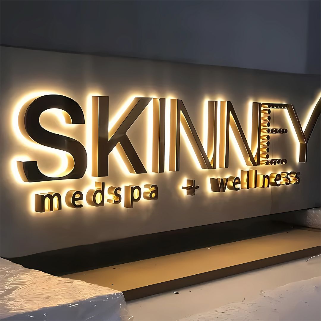Custom Light Up Business Sign – Made to Order