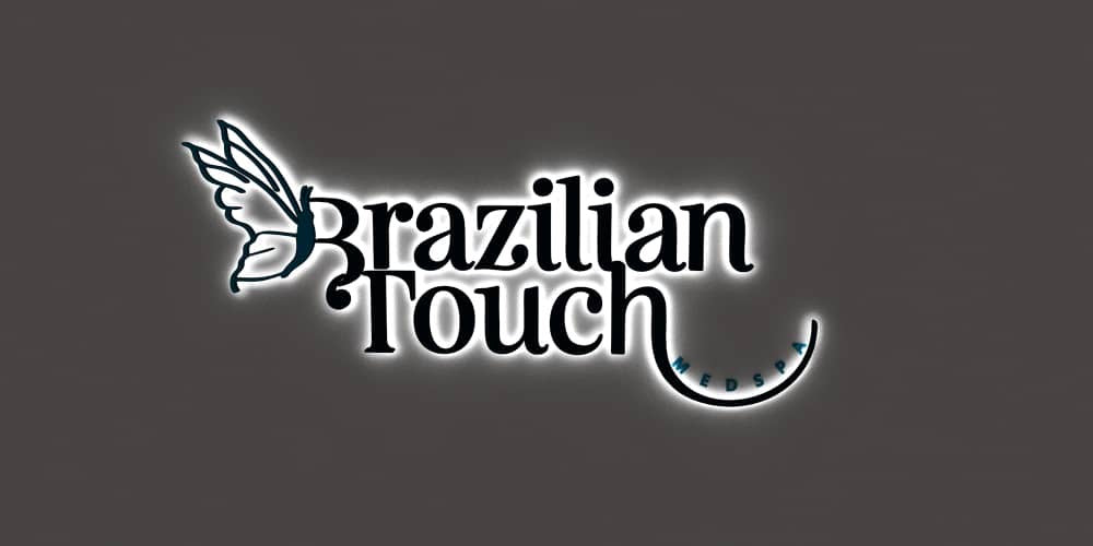 Custom Business Signs for Tanya (Brazilian Touch) Blade Sign + BackLit Channel Letters
