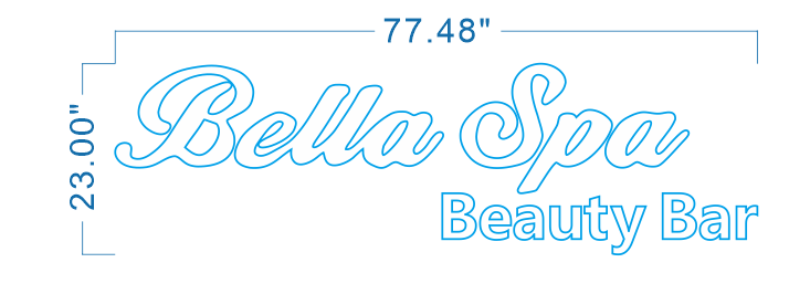 Custom Business Sign for Farzona (Quantity 1)