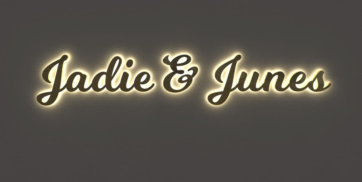 Custom Business Sign for Jadie & Junes