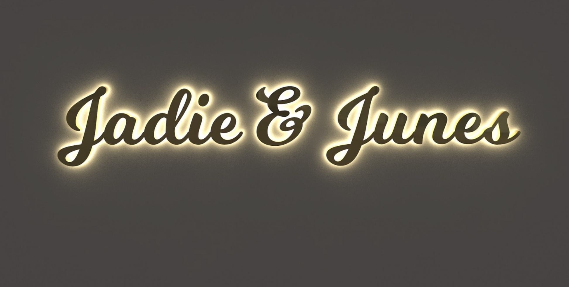 Custom Business Sign for Jadie & Junes