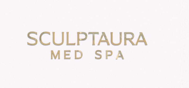 Custom Business Sign for Sculptaura Med Spa