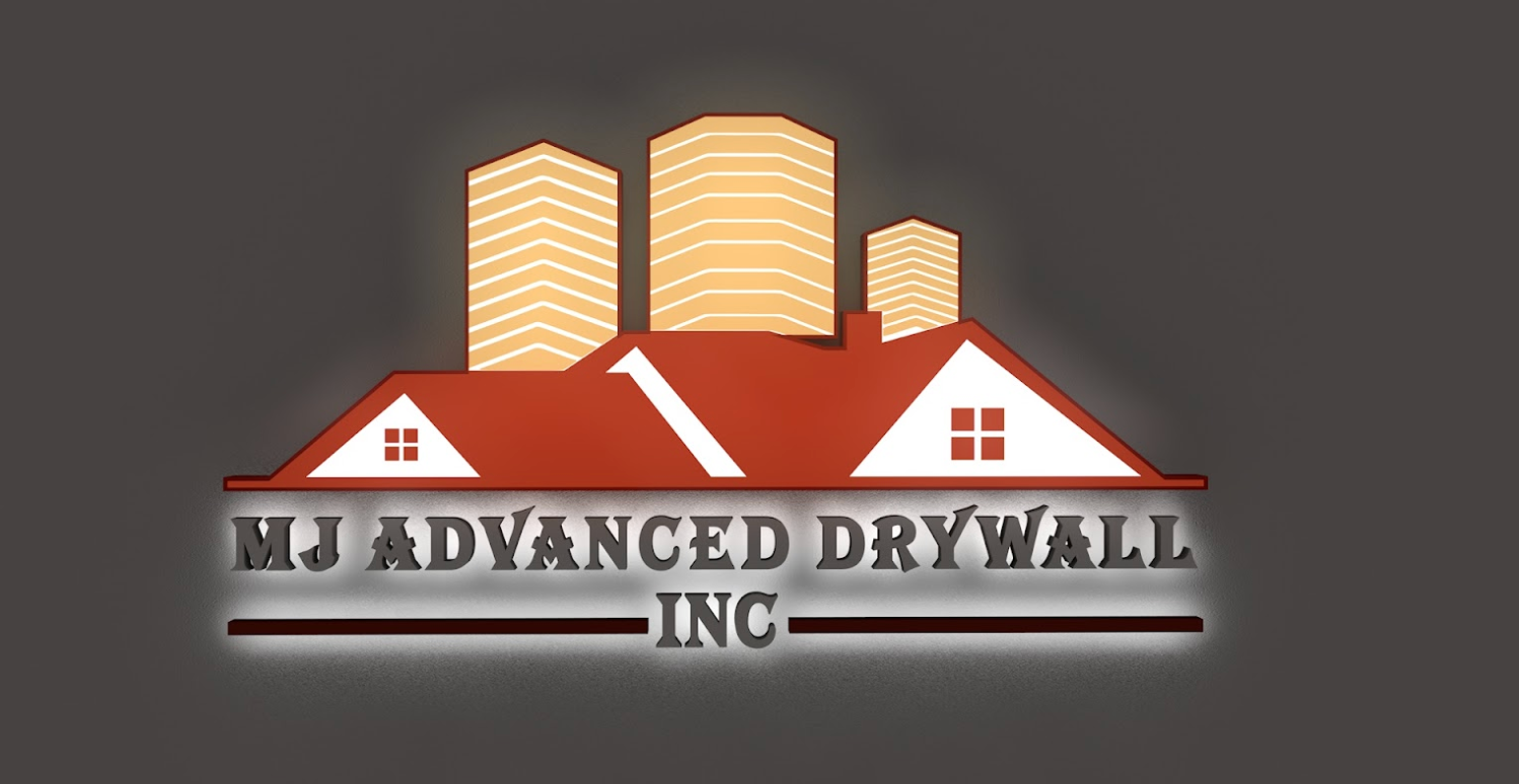 Custom Business Sign for MJ Advanced Drywall Inc