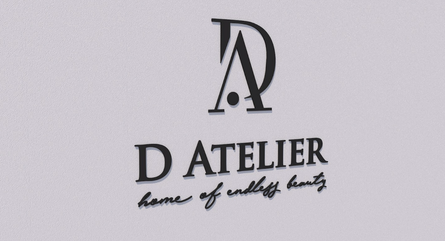 Custom Business Sign for D Atelier